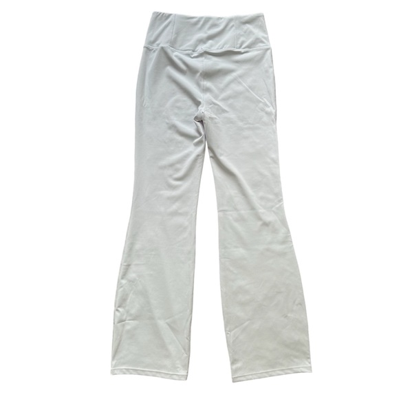 Halara Flare Leggings High Waist in White | Women's Medium Petite - Picture 3 of 6